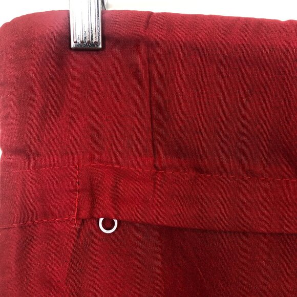 Tapestry Pillow Cover Poppies and Butterflies Zippered Red Cloth Back 16 x 16 - Picture 7 of 7